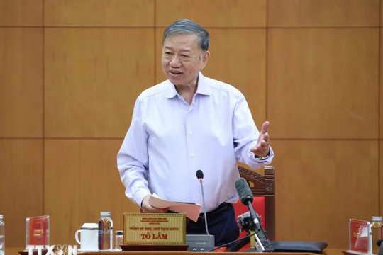Tổng Bí thư, Chủ tịch nước Tô Lâm: Phòng, chống tham nhũng, lãng phí, tiêu cực thực hiện đúng phương châm "nói ít làm nhiều" và "làm đến cùng"