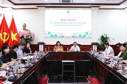 Làm rõ phạm vi hòa giải ở cơ sở
