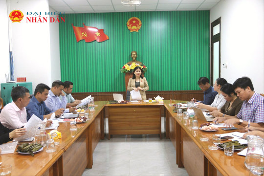 Đoàn ĐBQH tỉnh Đắk Lắk giám sát việc quản lý, sử dụng tài sản công tại xã Krông Ana