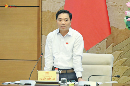 Phó Chủ tịch Quốc hội, Thượng tướng Nguyễn Doãn Anh chủ trì Hội nghị rút kinh nghiệm về công tác đối ngoại