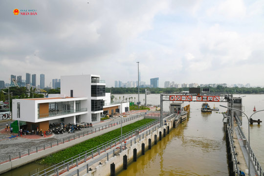 TP. Hồ Chí Minh: Dự án ngăn triều 10.000 tỷ đồng tăng tốc về đích
