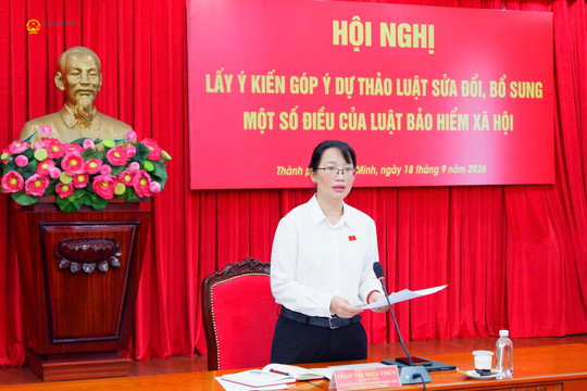 Đoàn ĐBQH TP. Hồ Chí Minh góp ý sửa Luật Bảo hiểm xã hội: Đề xuất đưa tài xế công nghệ vào diện bảo hiểm bắt buộc