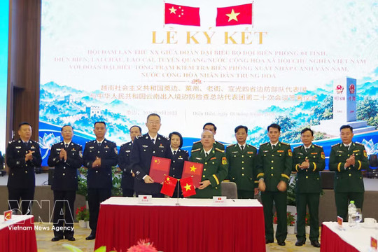Vietnam, China strengthen cooperation in combating cross-border crimes