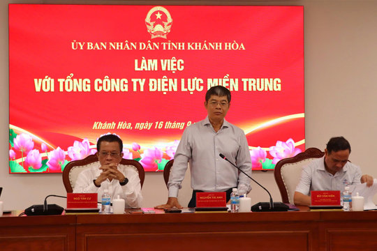 EVN phối hợp tỉnh Khánh Hòa gỡ vướng các dự án điện