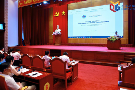 Quảng Ninh: Phổ biến một số luật được thông qua tại Kỳ họp không thường lệ lần thứ Nhất