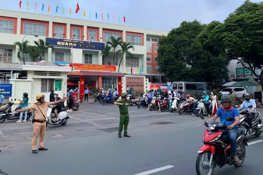 TP. Hồ Chí Minh: Xử lý 62 điểm phức tạp về trật tự an toàn giao thông quanh các trường học