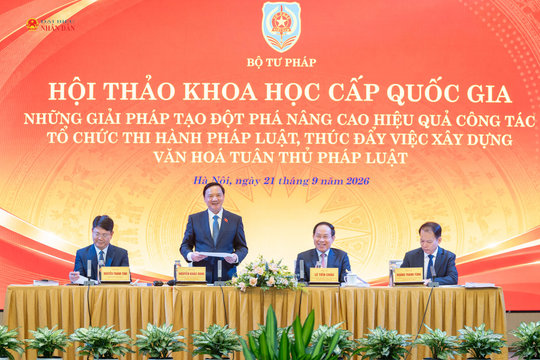 Để việc tuân thủ pháp luật trở thành chuẩn mực và giá trị chung của toàn xã hội