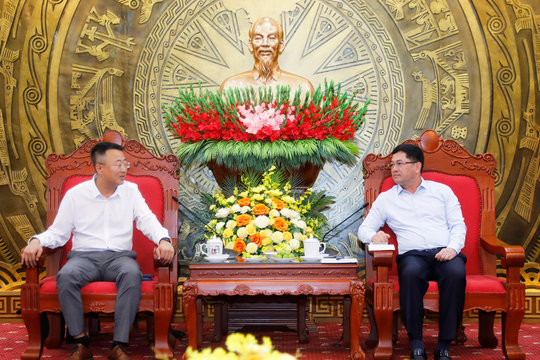 Bí thư Thành ủy Bắc Ninh tiếp đoàn doanh nghiệp Trung Quốc tìm hiểu cơ hội đầu tư tại Bắc Ninh