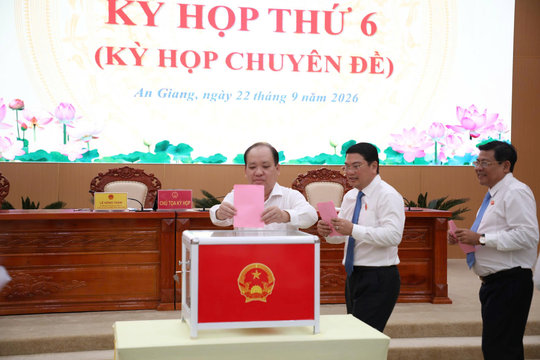 Bà Trần Thị Thanh Hương được bầu giữ chức Chủ tịch HĐND tỉnh An Giang