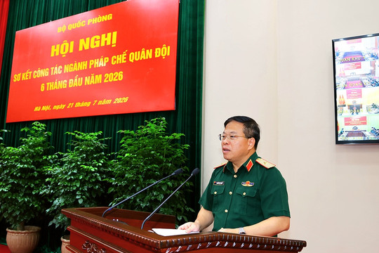 Xây dựng Cục Pháp chế Bộ Quốc phòng và ngành pháp chế Quân đội vững mạnh, đáp ứng yêu cầu nhiệm vụ trong tình hình mới