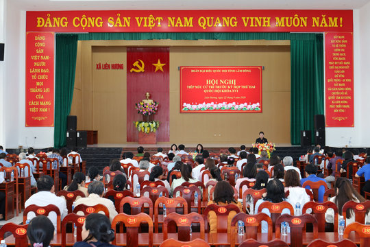 Cử tri xã Liên Hương, Lâm Đồng kiến nghị nhiều vấn đề dân sinh