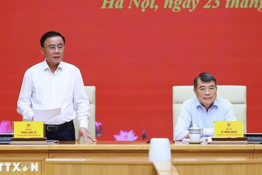 Kiểm tra, giám sát đợt 3 đối với Ban Thường vụ Đảng ủy Chính phủ