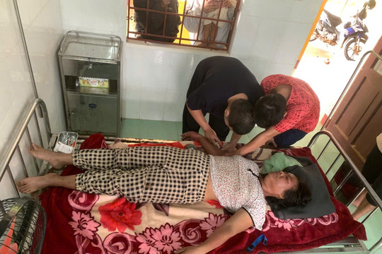 Quảng Trị: Sốc phản vệ do ong vò vẽ đốt, một phụ nữ được cấp cứu kịp thời