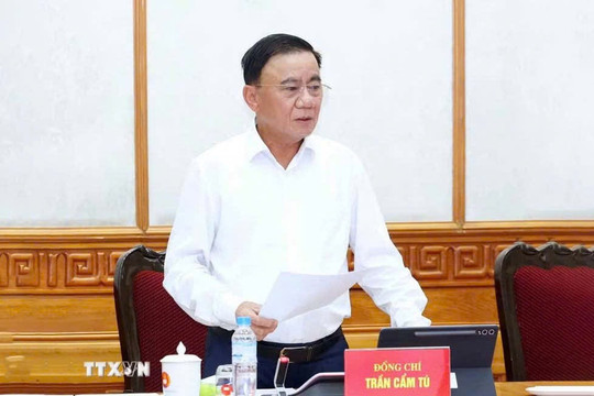 Thường trực Ban Bí thư Trần Cẩm Tú: Tiên phong chuyển đổi số trong các cơ quan Đảng, làm thực chất, làm đến đâu chắc đến đó