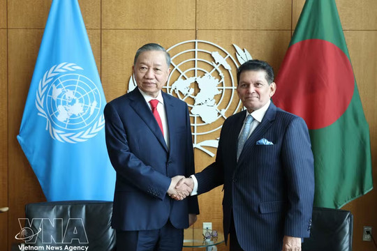 General Secretary and President To Lam meets leaders of countries, organisations attending UNGA 81
