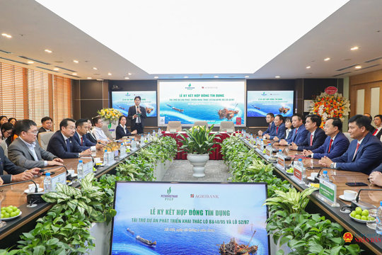 Agribank – PVEP ký kết Hợp đồng tín dụng dự án năng lượng trọng điểm quốc gia