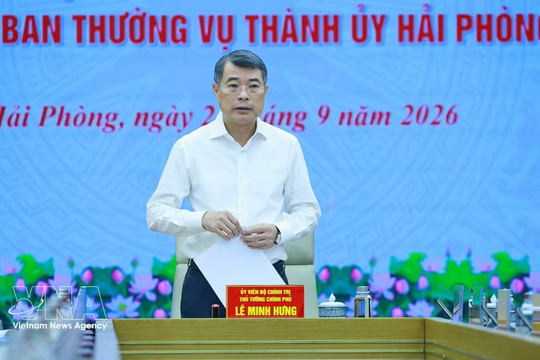 PM urges Hai Phong to build strategic leadership capacity, drive growth