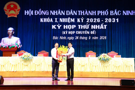 Bắc Ninh: Ông Đào Thanh Trường được bầu giữ chức Phó Chủ tịch UBND thành phố