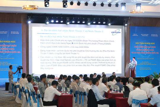 EVN chuẩn bị năng lực toàn diện cho dự án điện hạt nhân Ninh Thuận 1