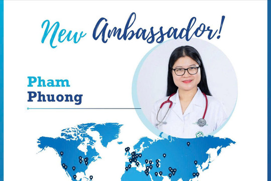 Nữ bác sĩ Bệnh viện Bạch Mai trở thành Đại sứ quỹ quốc tế về điều trị ung thư