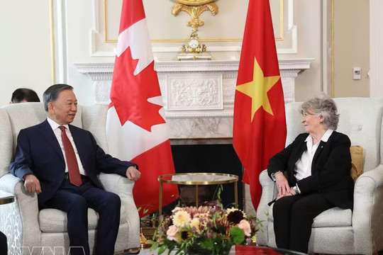Top leader meets with Governor General of Canada