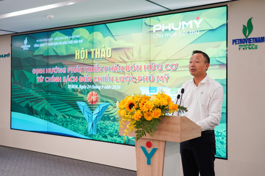 Phát triển phân bón hữu cơ Phú Mỹ theo hướng giải pháp dinh dưỡng toàn diện