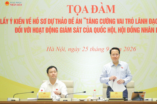Đổi mới hoạt động giám sát, theo dõi kiến nghị đến cùng