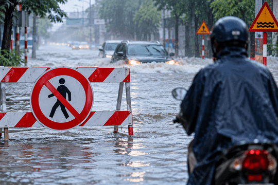 TP. Hồ Chí Minh: Chủ động phòng tránh mưa lớn, nguy cơ ngập lụt