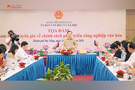 Tham vấn chính sách, tháo gỡ điểm nghẽn phát triển công nghiệp văn hóa