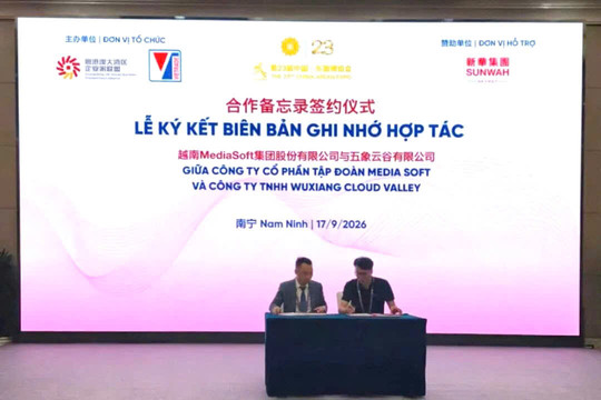 Media Soft – Wuxiang Cloud Valley hợp tác phát triển thị trường AI Việt Nam và ASEAN