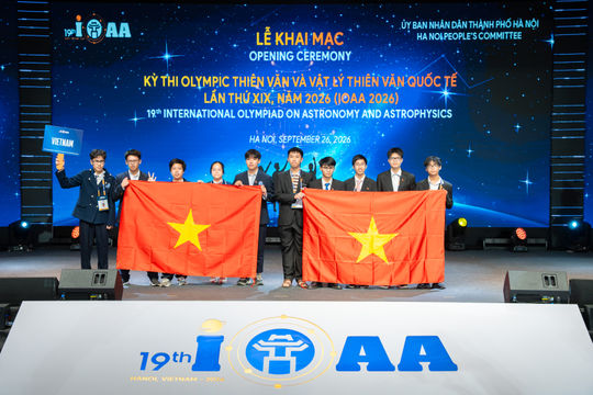 Khai mạc Olympic Thiên văn và Vật lý thiên văn quốc tế 2026