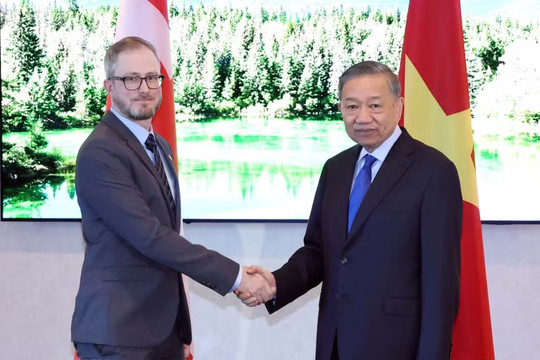 Tổng Bí thư, Chủ tịch nước Tô Lâm tiếp lãnh đạo Đảng Cộng sản Canada