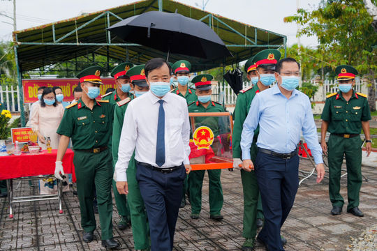 Cà Mau quyết tâm hoàn thành lấy mẫu hài cốt liệt sĩ trước 6 tháng so với kế hoạch