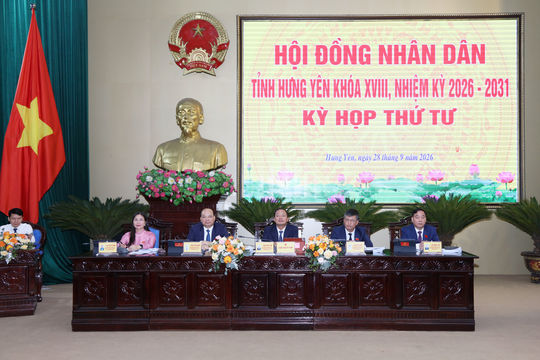 HĐND tỉnh Hưng Yên quyết nghị nhiều nội dung quan trọng tại Kỳ họp thứ Tư