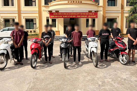 Tuyên Quang xử lý nhóm thanh niên vi phạm giao thông, quay clip khiêu khích trên mạng