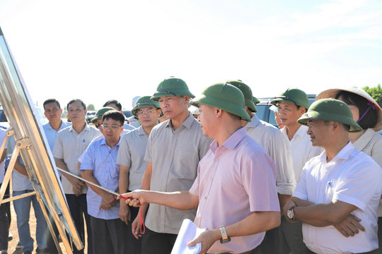 Thanh Hóa: Chủ tịch UBND tỉnh Tô Anh Dũng kiểm tra, chỉ đạo triển khai các dự án đường giao thông trọng điểm