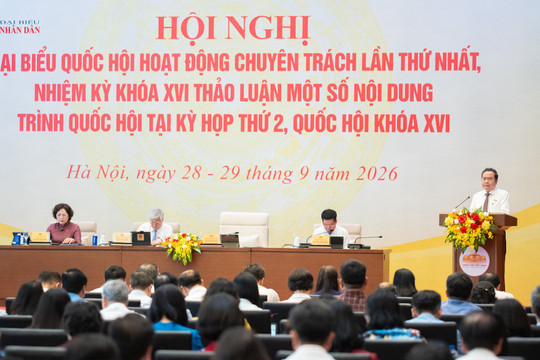 Chủ tịch Quốc hội Trần Thanh Mẫn: Không lấy tiến độ thay cho chất lượng lập pháp