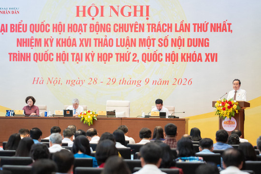 Phát biểu khai mạc của Chủ tịch Quốc hội Trần Thanh Mẫn tại Hội nghị đại biểu Quốc hội hoạt động chuyên trách lần thứ Nhất