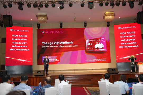 Agribank đẩy mạnh phát triển thẻ Lộc Việt tại tỉnh Thanh Hóa