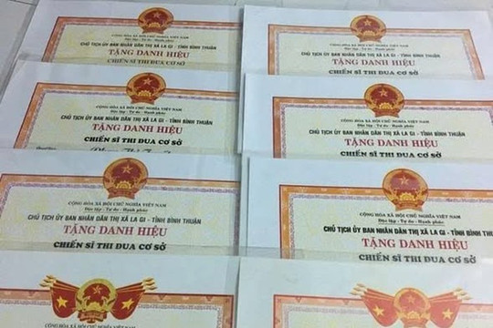 Quy định mới về tỷ lệ xét tặng danh hiệu Chiến sĩ thi đua cơ sở áp dụng từ 1/10/2026