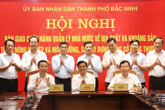 Bắc Ninh bàn giao chức năng quản lý nhà nước về địa chất và khoáng sản về Sở Công Thương