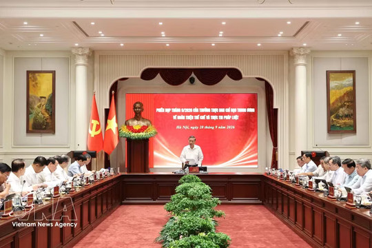 Urgent action needed to address law enforcement as weak link: Top leader