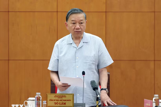 Tổng Bí thư, Chủ tịch nước Tô Lâm: Tiếp tục hoàn thiện đồng bộ pháp luật về phòng ngừa, giải quyết tranh chấp dân sự, hành chính và thi hành án