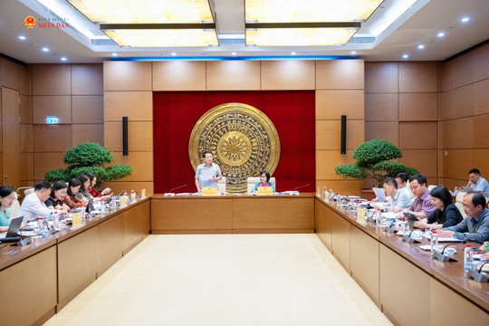 Thường trực Ủy ban Pháp luật và Tư pháp thẩm tra sơ bộ 2 nội dung
