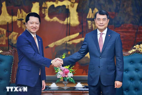 Thủ tướng Lê Minh Hưng tiếp Bộ trưởng Bộ Thanh tra Campuchia