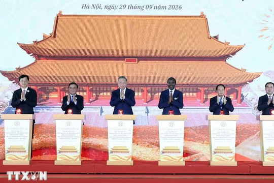 Phục hồi Điện Kính Thiên, Khu Trung tâm Hoàng thành Thăng Long