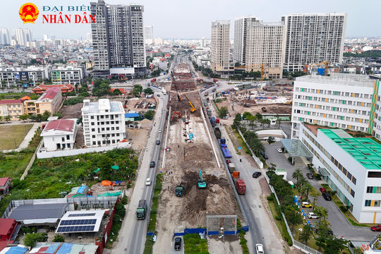 Hải Phòng: Dự án nút giao giữa đường Bùi Viện và Lê Hồng Phong hơn 700 tỷ đồng dần hình thành