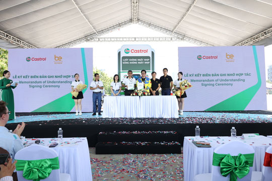 Be Group và Castrol Gogoro Mobility thử nghiệm công nghệ đổi pin siêu tốc tại Việt Nam