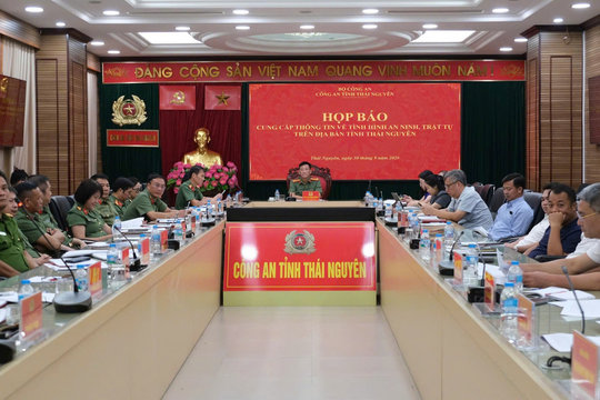 Thái Nguyên: Phấn đấu kéo giảm 10% số vụ phạm tội về trật tự xã hội
