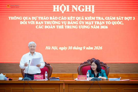 Phó Chủ tịch Thường trực Quốc hội Đỗ Văn Chiến: Rà soát quy chế, phân công cán bộ phù hợp quy định mới